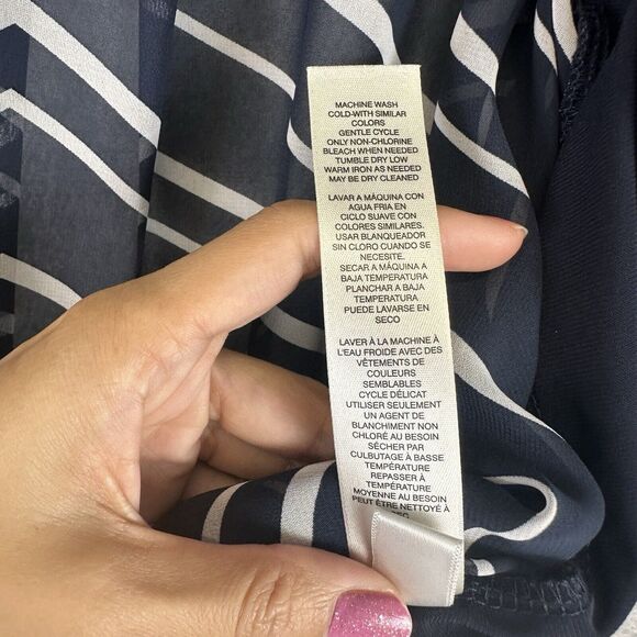 Chico's Knit Open Front Draped Cardigan Women's Size 3 (XL) Jacket Career Office - Picture 14 of 14